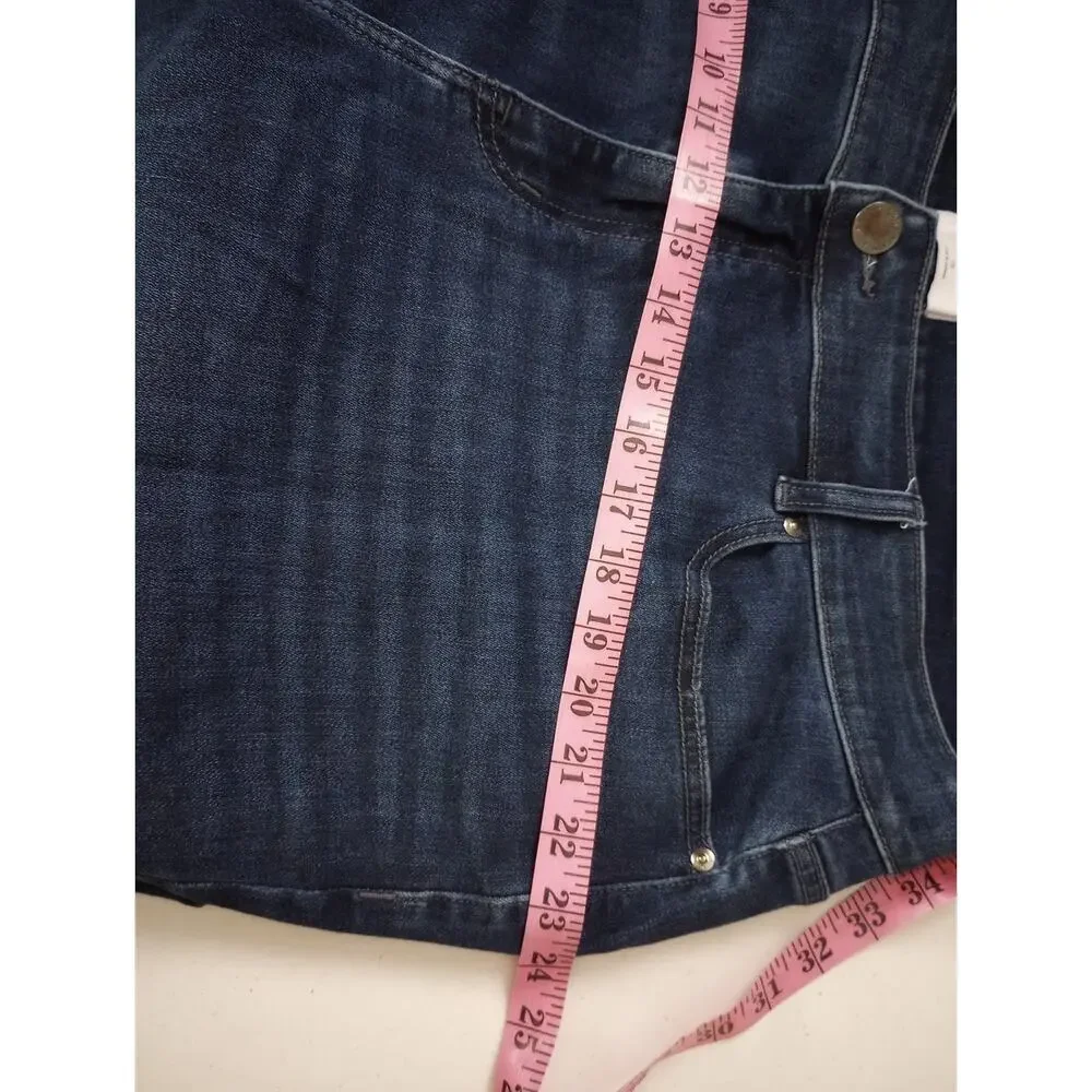 Lane Bryant Women Jeans 22 Blue Straight Leg Denim